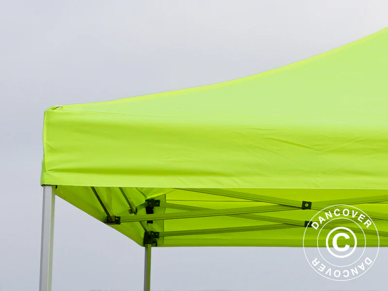 Namiot Ekspresowy FleXtents PRO Steel 4x4m Jaskrawożółty/zielony, mq 4 ściany boczne DOSTĘPNA TYLKO 3 SZTUKA - Image 10