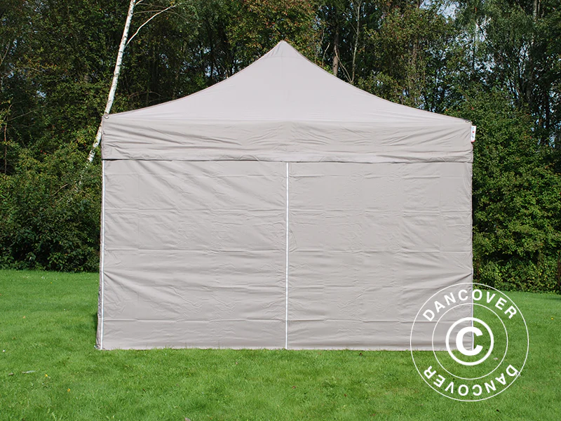 Namiot Ekspresowy FleXtents PRO Steel 4x4m Latte, mq 4 ściany boczne - Image 4