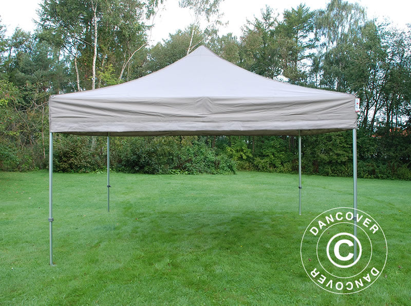 Namiot Ekspresowy FleXtents PRO Steel 4x4m Latte, mq 4 ściany boczne - Image 5