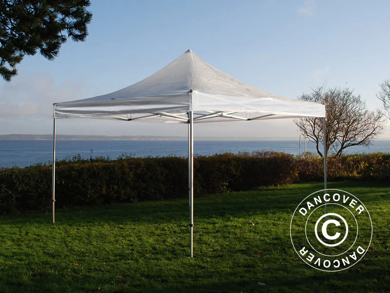 Namiot Ekspresowy FleXtents PRO Steel 4x4m Przezroczysty - Image 2