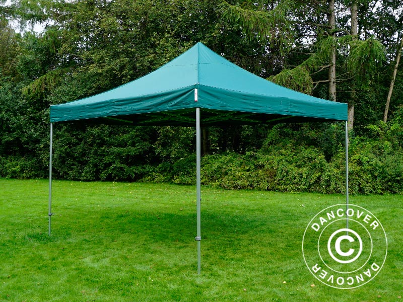 Namiot Ekspresowy FleXtents PRO Steel 4x4m Zielony, mq 4 ściany boczne - Image 7