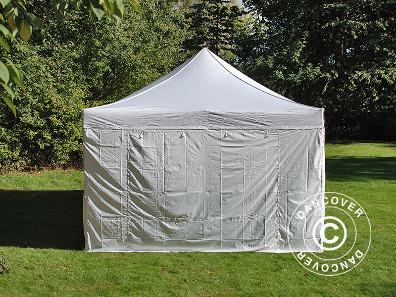 Namiot Ekspresowy FleXtents PRO Steel 4x6m Biały, mq 8 ściany boczne - Image 11