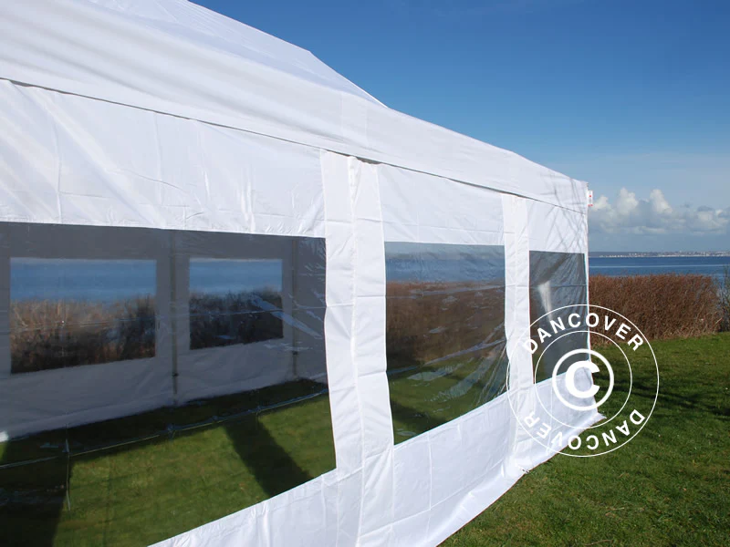 Namiot Ekspresowy FleXtents PRO Steel 4x6m Biały, mq 8 ściany boczne - Image 5