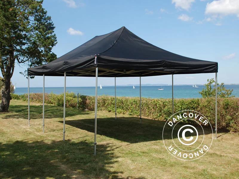 Namiot Ekspresowy FleXtents PRO Steel 4x6m Czarny - Image 3