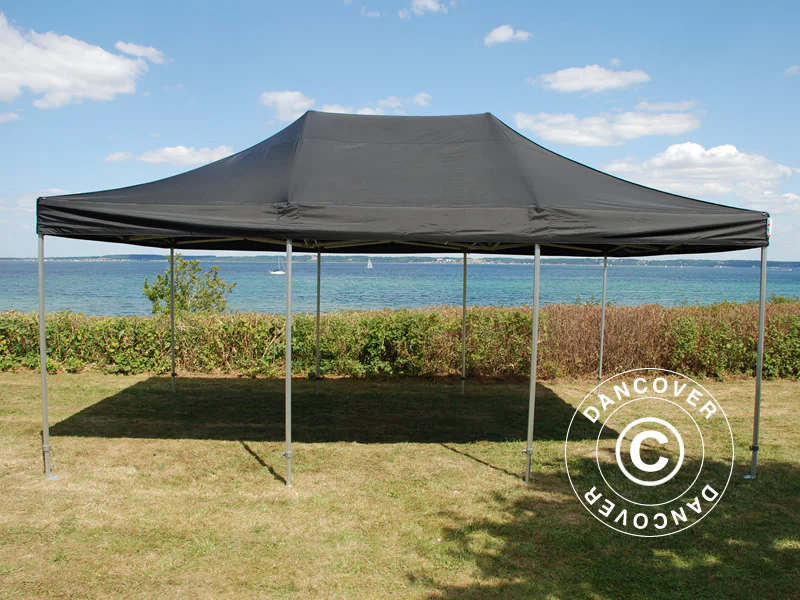 Namiot Ekspresowy FleXtents PRO Steel 4x6m Czarny - Image 5