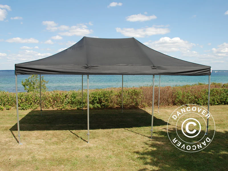 Namiot Ekspresowy FleXtents PRO Steel 4x6m Czarny, mq 8 ściany boczne - Image 8