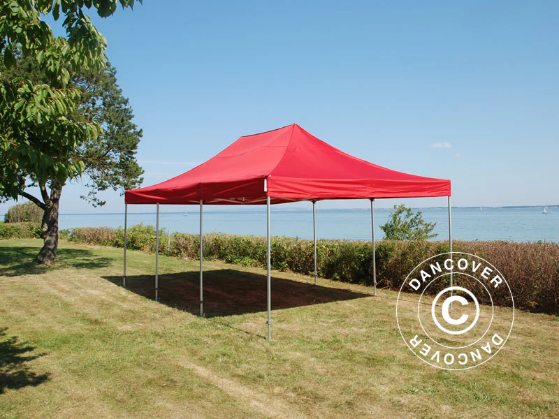 Namiot Ekspresowy FleXtents PRO Steel 4x6m Czerwony - Image 4