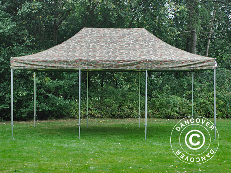 Namiot Ekspresowy FleXtents PRO Steel 4x6m Kamuflaż/Wojskowy - Image 2