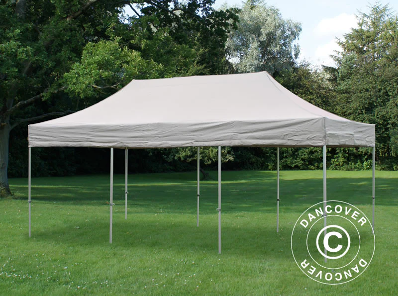 Namiot Ekspresowy FleXtents PRO Steel 4x6m Latte, mq 8 ściany boczne - Image 6