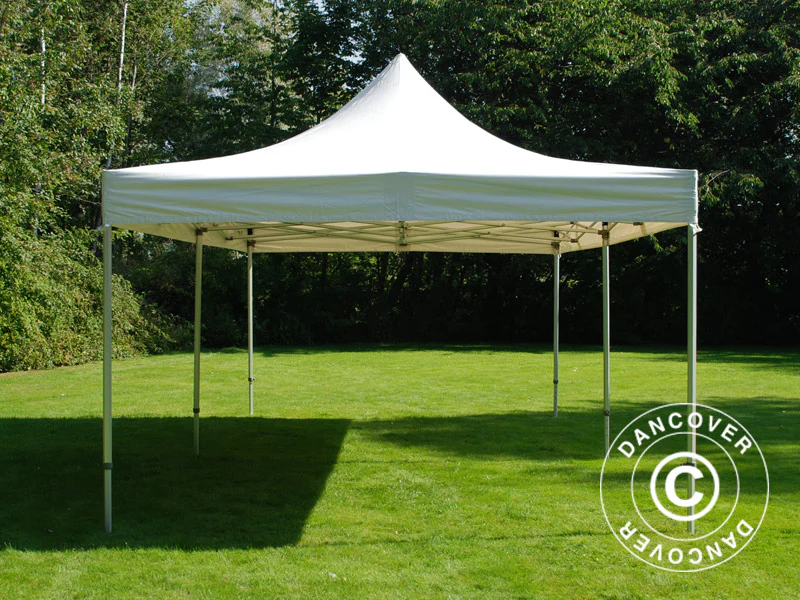 Namiot Ekspresowy FleXtents PRO Steel 4x8m Biały, Ogniotrwale - Image 3