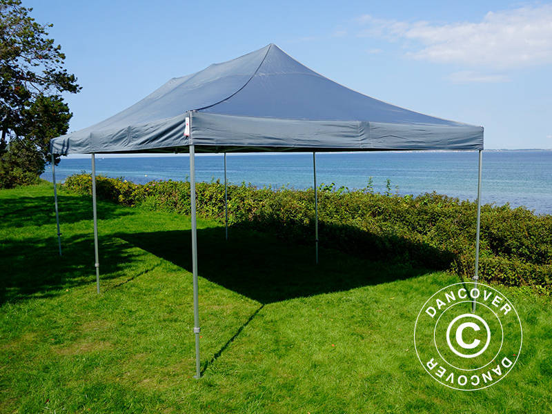 Namiot Ekspresowy FleXtents PRO Steel 4x8m Szary - Image 4