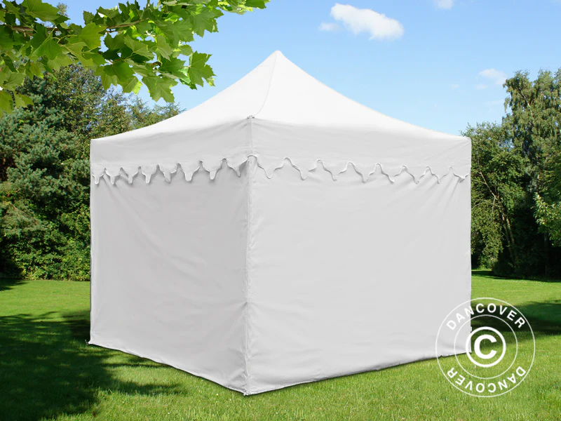 Namiot Ekspresowy FleXtents PRO Steel "Morocco" 3x3m Biały, mq 4 ściany boczne - Image 3