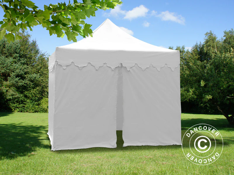 Namiot Ekspresowy FleXtents PRO Steel "Morocco" 3x3m Biały, mq 4 ściany boczne - Image 6
