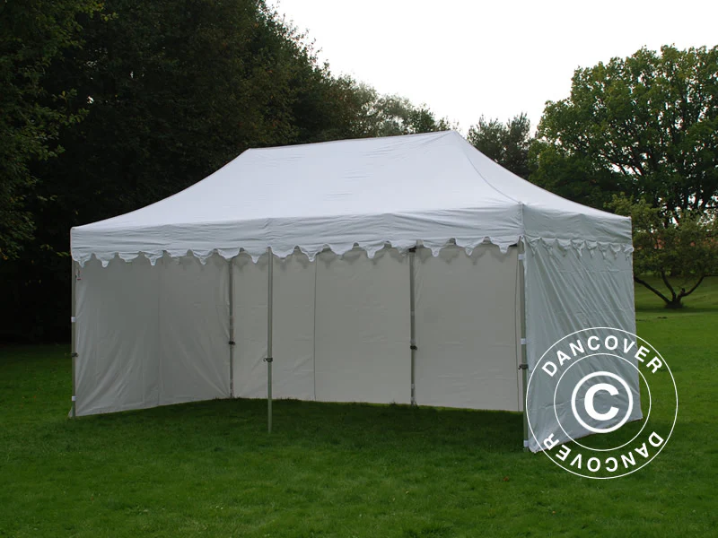 Namiot Ekspresowy FleXtents PRO Steel "Morocco" 3x6m Biały, mq 6 ściany boczne - Image 4