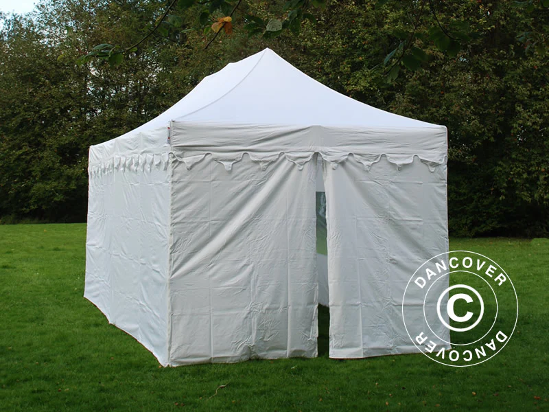 Namiot Ekspresowy FleXtents PRO Steel "Morocco" 3x6m Biały, mq 6 ściany boczne - Image 6
