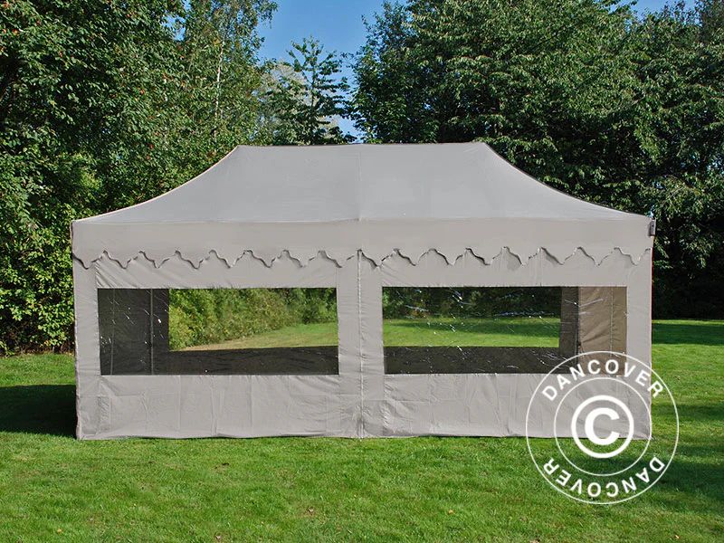 Namiot Ekspresowy FleXtents PRO Steel "Morocco" 3x6m Latte, mq 6 ściany boczne - Image 2