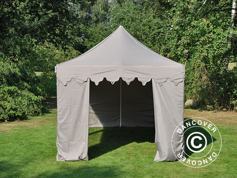 Namiot Ekspresowy FleXtents PRO Steel "Morocco" 3x6m Latte, mq 6 ściany boczne - Image 9