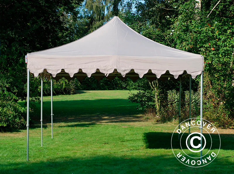 Namiot Ekspresowy FleXtents PRO Steel "Morocco" 4x8m Latte - Image 4