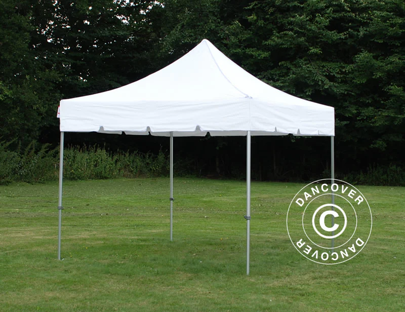 Namiot Ekspresowy FleXtents PRO Steel "Peaked" 3x3m Biały - Image 3