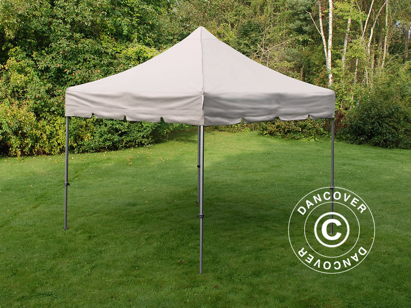 Namiot Ekspresowy FleXtents PRO Steel "Peaked" 4x4m Latte - Image 3