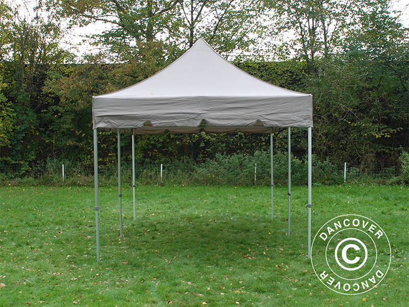 Namiot Ekspresowy FleXtents PRO Steel "Peaked" 4x8m Latte - Image 5