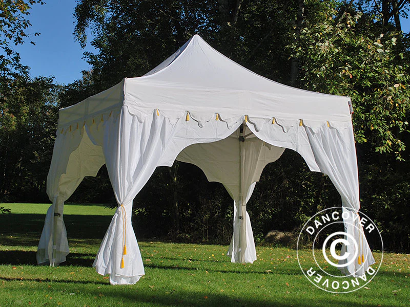 Namiot Ekspresowy FleXtents PRO Steel "Raj" 3x3m Biały/Złoto - Image 2