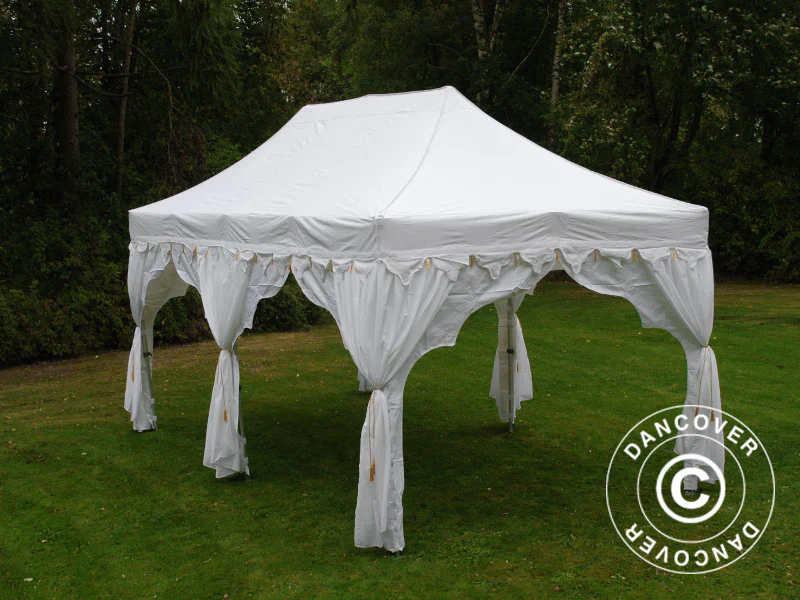 Namiot Ekspresowy FleXtents PRO Steel "Raj" 3x6m Biały/Złoto - Image 2