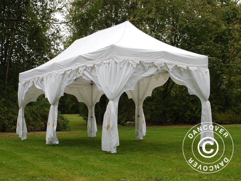 Namiot Ekspresowy FleXtents PRO Steel "Raj" 3x6m Biały/Złoto - Image 4