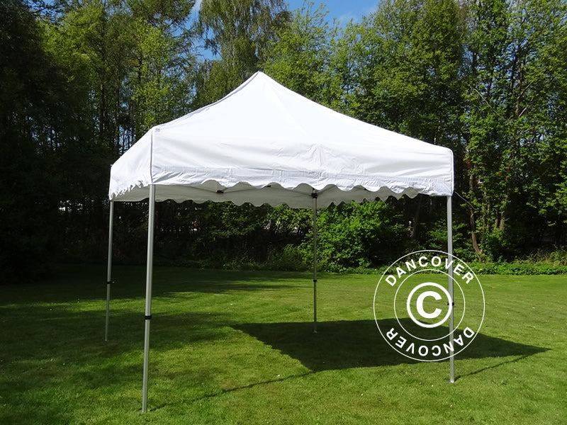 Namiot Ekspresowy FleXtents PRO Steel "Wave" 3x3m Biały, mq 4 ściany boczne - Image 3