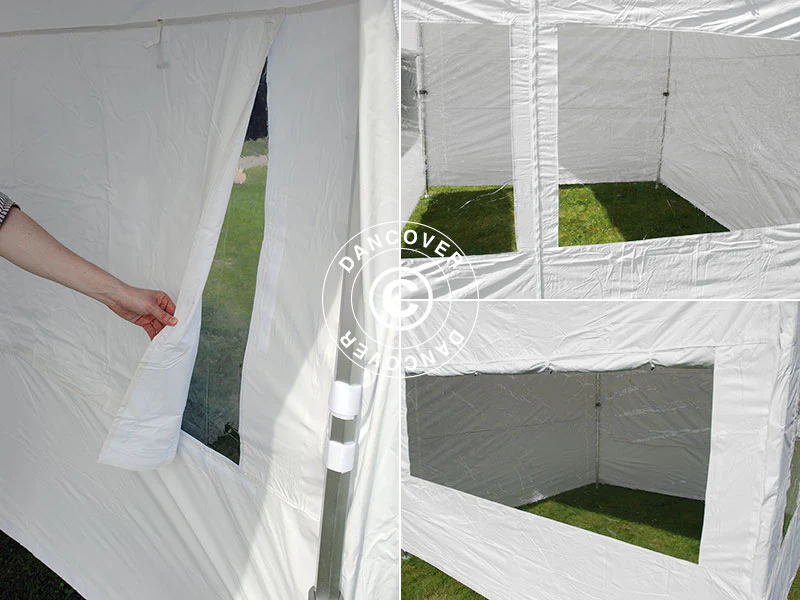 Namiot ekspresowy FleXtents PRO Trapezo 2x3m Biały, mq 4 ściany boczne - Image 12