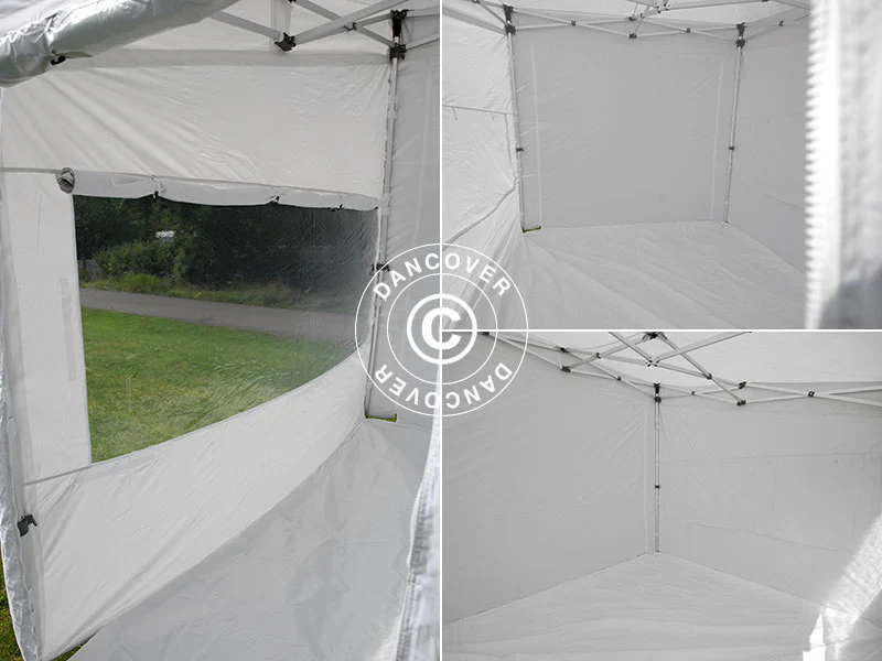 Namiot ekspresowy FleXtents PRO Trapezo 2x3m Biały, mq 4 ściany boczne - Image 13