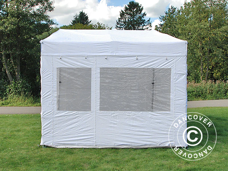 Namiot ekspresowy FleXtents PRO Trapezo 2x3m Biały, mq 4 ściany boczne - Image 5