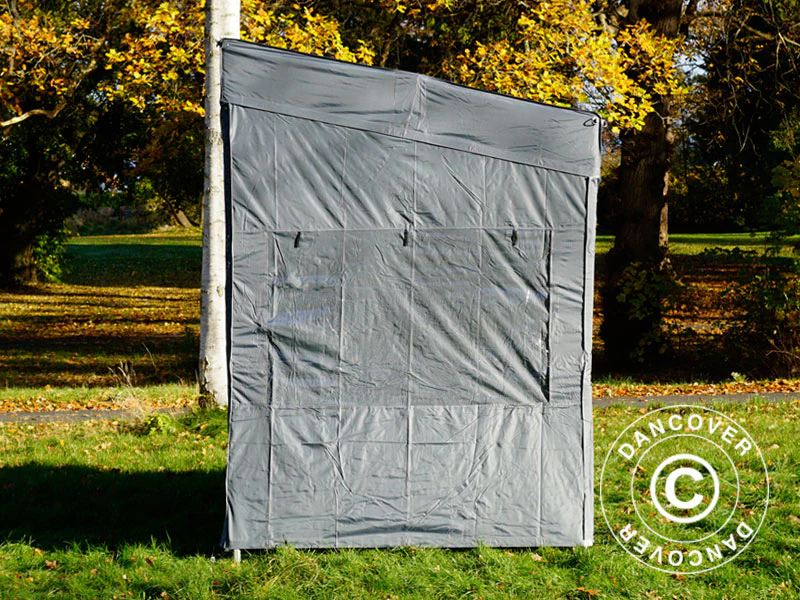 Namiot ekspresowy FleXtents PRO Trapezo 2x3m Szary, mq 4 ściany boczne - Image 4