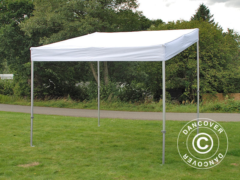 Namiot ekspresowy FleXtents PRO Trapezo 3x3m Biały, mq 4 ściany boczne - Image 10