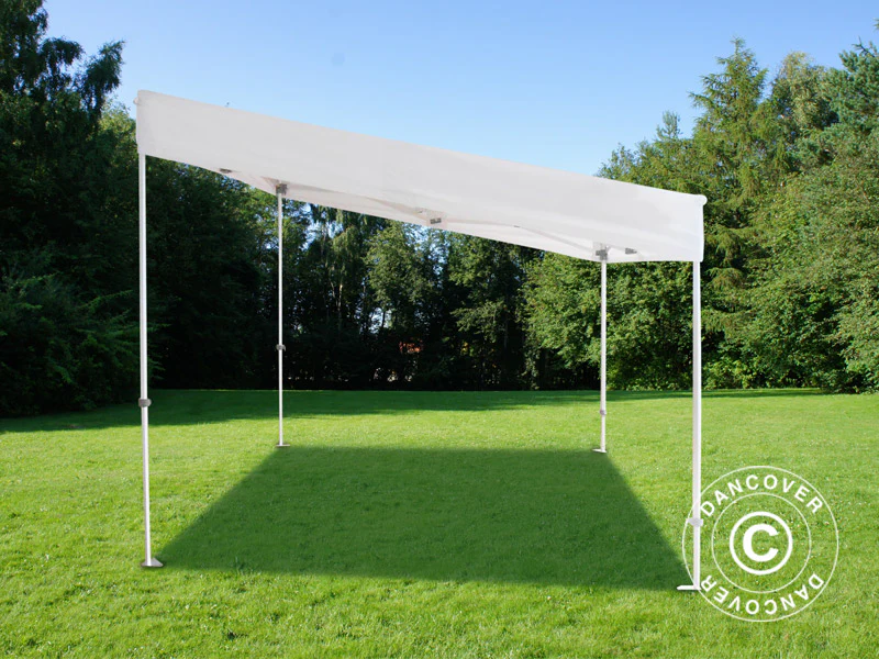 Namiot ekspresowy FleXtents PRO Trapezo 3x3m Biały, mq 4 ściany boczne - Image 13