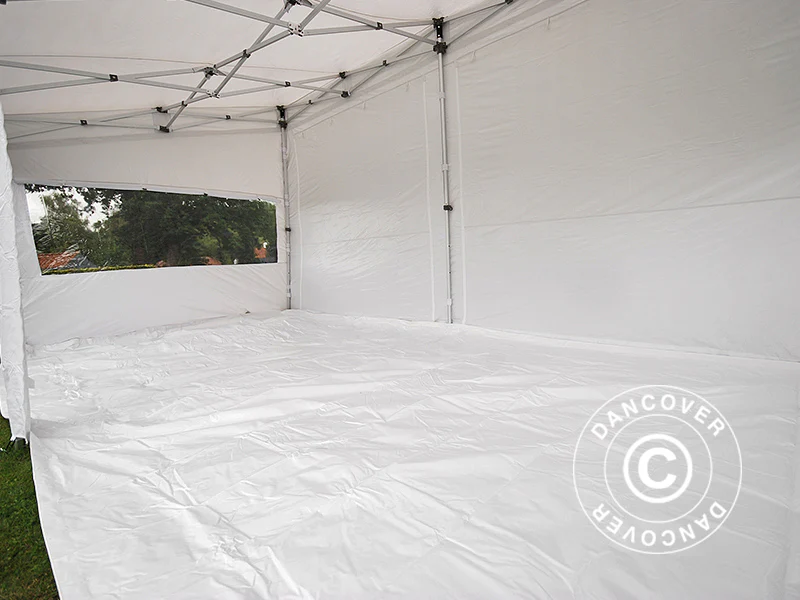 Namiot ekspresowy FleXtents PRO Trapezo 3x6m Biały, mq 4 ściany boczne - Image 11