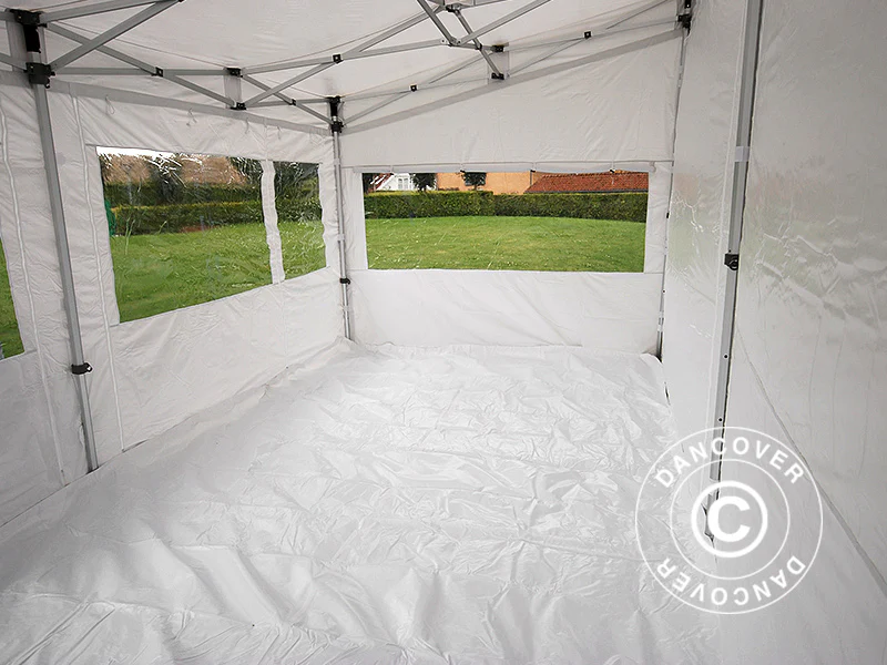 Namiot ekspresowy FleXtents PRO Trapezo 3x6m Biały, mq 4 ściany boczne - Image 12