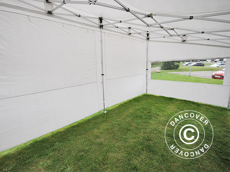 Namiot ekspresowy FleXtents PRO Trapezo 3x6m Biały, mq 4 ściany boczne - Image 13