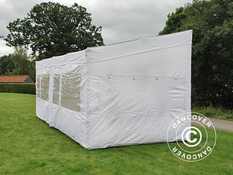 Namiot ekspresowy FleXtents PRO Trapezo 3x6m Biały, mq 4 ściany boczne - Image 9