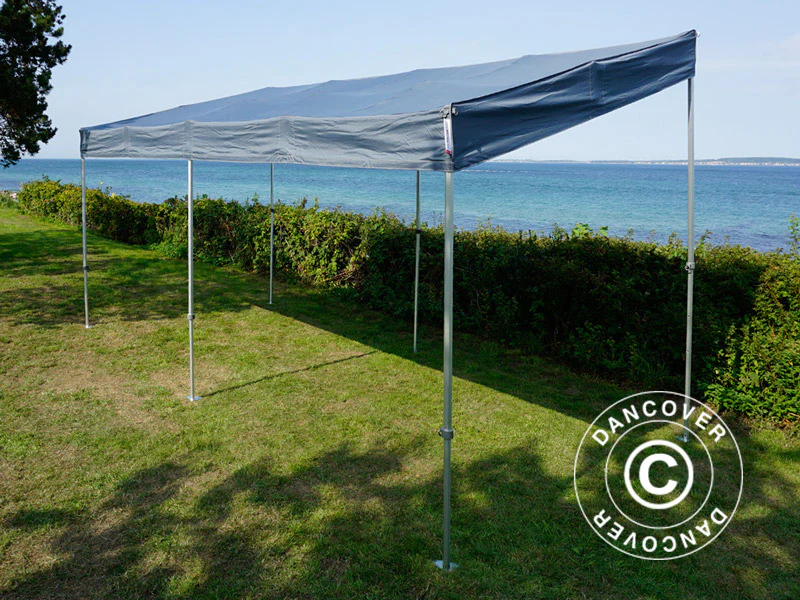 Namiot ekspresowy FleXtents PRO Trapezo 3x6m Szary, mq 4 ściany boczne - Image 34