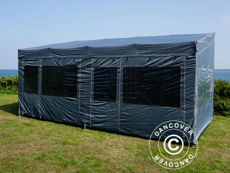 Namiot ekspresowy FleXtents PRO Trapezo 3x6m Szary, mq 4 ściany boczne - Image 47
