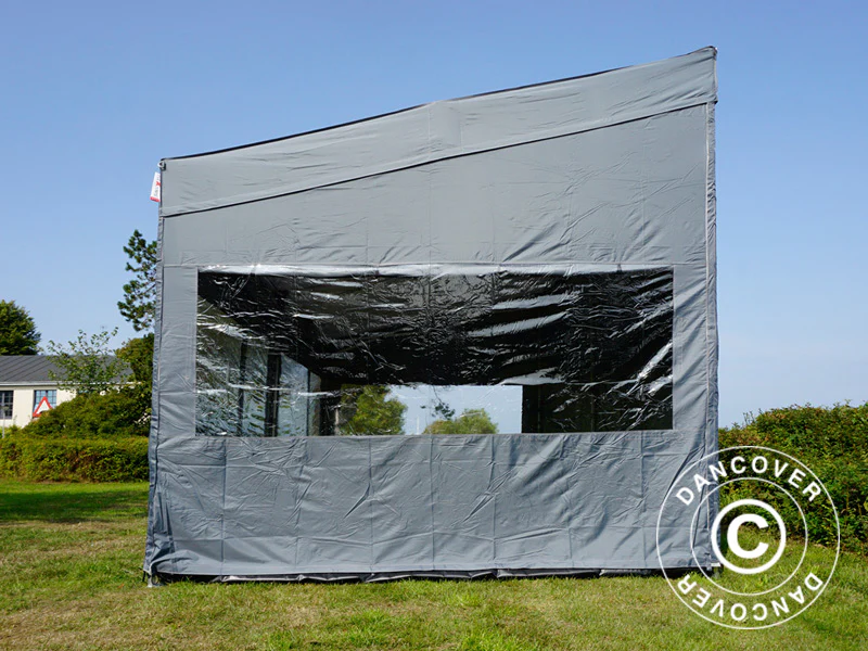 Namiot ekspresowy FleXtents PRO Trapezo 3x6m Szary, mq 4 ściany boczne - Image 59