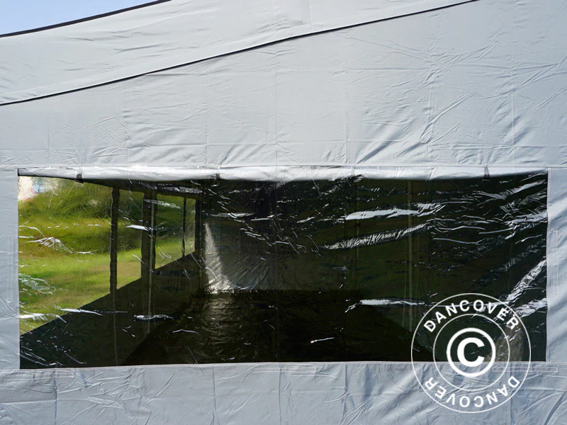 Namiot ekspresowy FleXtents PRO Trapezo 3x6m Szary, mq 4 ściany boczne - Image 7