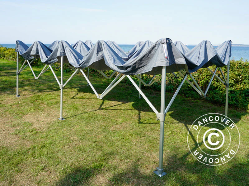 Namiot ekspresowy FleXtents PRO Trapezo 3x6m Szary, mq 4 ściany boczne - Image 70