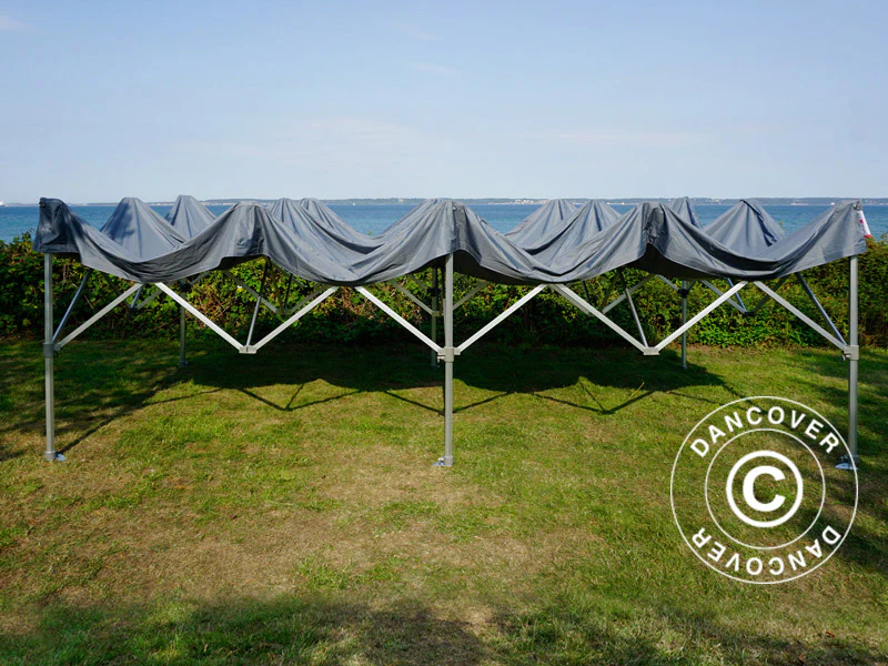 Namiot ekspresowy FleXtents PRO Trapezo 3x6m Szary, mq 4 ściany boczne - Image 71