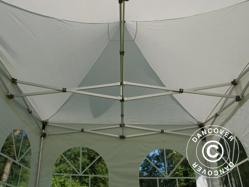 Namiot Ekspresowy FleXtents PRO Vintage Style 3x3m Biały, mq 4 ściany boczne - Image 14