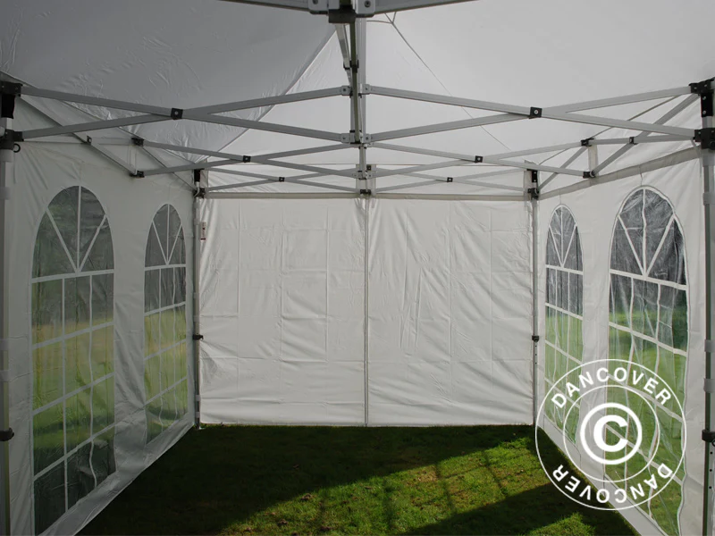 Namiot Ekspresowy FleXtents PRO Vintage Style 3x6m Biały, mq 6 ściany boczne - Image 14