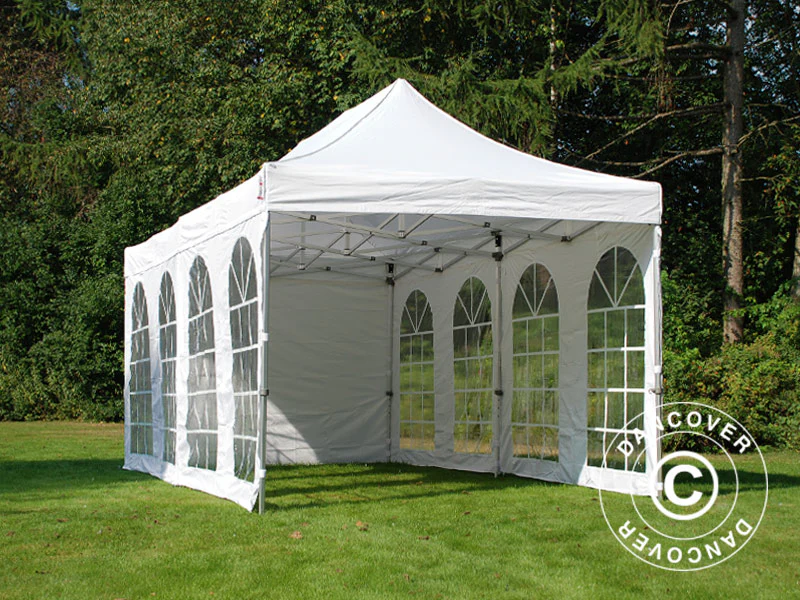 Namiot Ekspresowy FleXtents PRO Vintage Style 3x6m Biały, mq 6 ściany boczne - Image 19