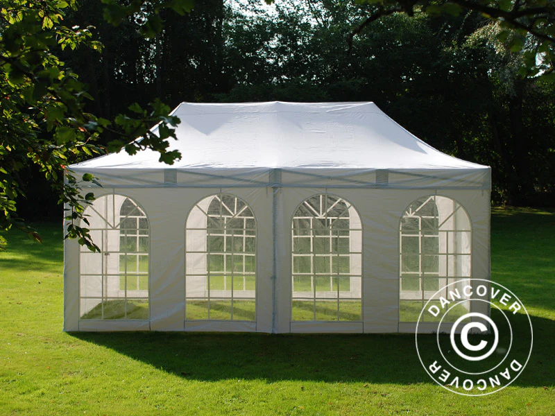 Namiot Ekspresowy FleXtents PRO Vintage Style 3x6m Biały, mq 6 ściany boczne - Image 21
