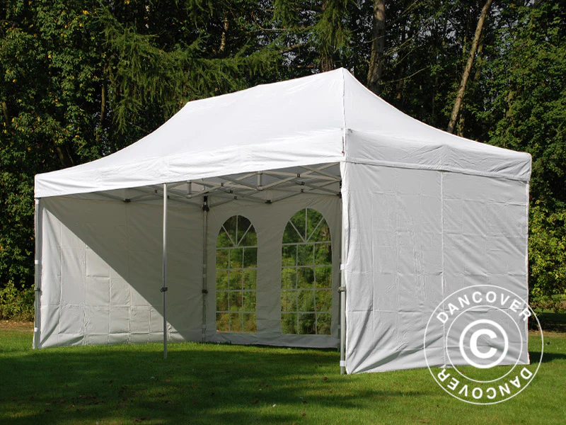 Namiot Ekspresowy FleXtents PRO Vintage Style 3x6m Biały, mq 6 ściany boczne - Image 27